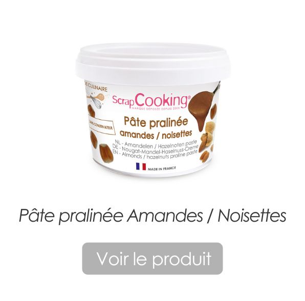 Pâte Pralinée amandes noisettes - ScrapCooking